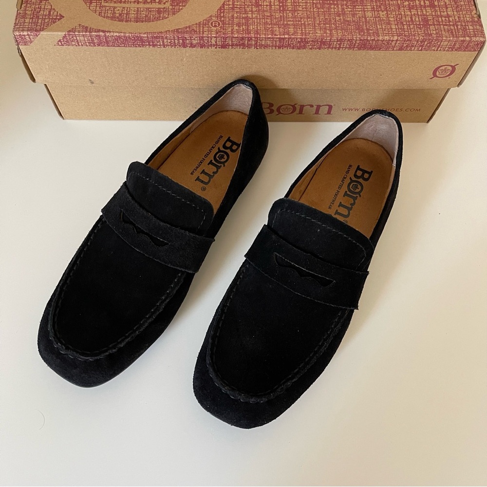 Born suede loafers